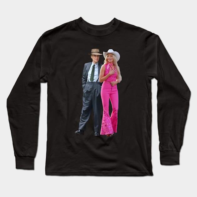 Barbie x Oppenheimer 2023 | BARBENHEIMER Long Sleeve T-Shirt by Shoppetite